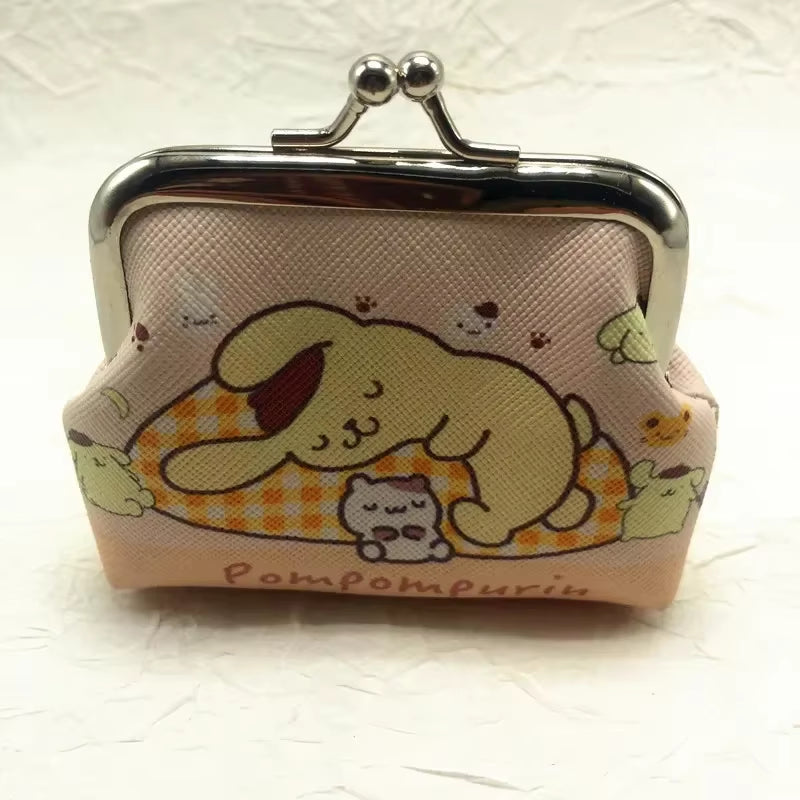 Cartoon Coin Pouch Purse Sanrio Creative Small Wallet Wholesale My Melody Bags Girls Purse Kawaii Wallet Kid Purses